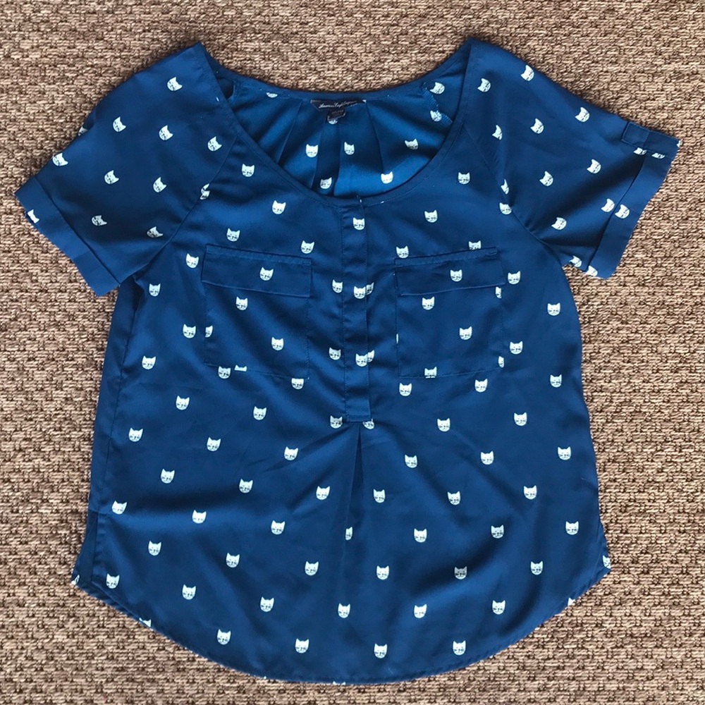 Cat blouse